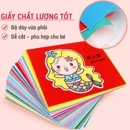 Đồ Chơi CẮT GIẤY 240 Tờ Cho Bé – Bộ Luyện Cắt Thủ Công Sáng Tạo Kèm 2 Kéo An Toàn | Gumi Toy 5