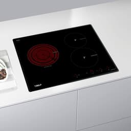 Bếp Điện Từ Chef's EH MIX545N 3 Vùng Nấu 5500W Mặt Kính Schott Ceran E.G.O Hi-Light 3 Vòng Nhiệt 9 Mức Công Suất 2