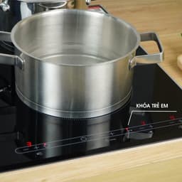 Bếp Điện Từ Chef's EH MIX545N 3 Vùng Nấu 5500W Mặt Kính Schott Ceran E.G.O Hi-Light 3 Vòng Nhiệt 9 Mức Công Suất 4