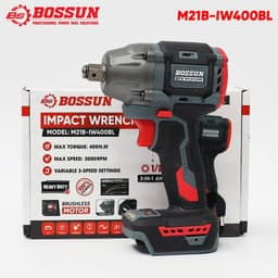 1 [COMBO 2 Máy] Máy Siết Bulong / Máy Mài Pin Bossun M21B-CB0202PRO - Chân Pin Phổ Thông, không Chổi Than, Lõi Đồng 9