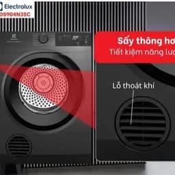 Máy Sấy Thông Hơi Electrolux EDV904N3SC UltimateCare 300 9kg Sấy Đảo Chiều Chống Nhăn Diệt Khuẩn Chính Hãng 7