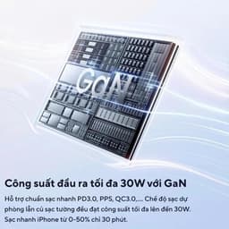 Pin Sạc Dự Phòng Retractable 3in1 P7U GaN | Dung Lượng 10.000mAh | 2 Cổng USB-C 30W Chính Hãng Bảo Hành 24 Tháng 6