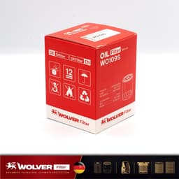 Lọc Nhớt Ô Tô Wolver Cho Xe Solati, Porter (H100, H150), Grand Starex, Libero, Bongo III, K2500, K2700 - WO109S 7
