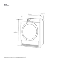 Máy Sấy Quần Áo Electrolux EDH803J5SC UltimateCare 500 8Kg Bơm Nhiệt Sấy Diệt Khuẩn Chống Nhăn 8