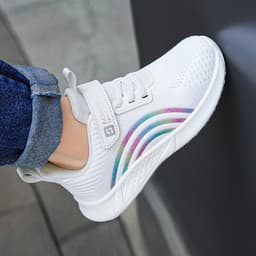 Giày Thể Thao Xuất Âu Cho Bé Gái Siêu Nhẹ, Quai Dán Chống Trượt Size 28-40 Mã 2068 5