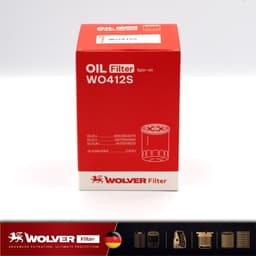 Lọc Nhớt Ô Tô Wolver Isuzu 1.9-3.5 Tấn, N-Series (NHR69, NHS69, NKR69 máy 3.0) Isuzu NHR, NKR, NP, Thaco Foton 2.7 4