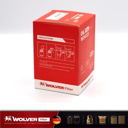 Lọc Nhớt Ô Tô Wolver Isuzu 1.9-3.5 Tấn, N-Series (NHR69, NHS69, NKR69 máy 3.0) Isuzu NHR, NKR, NP, Thaco Foton 2.7 8