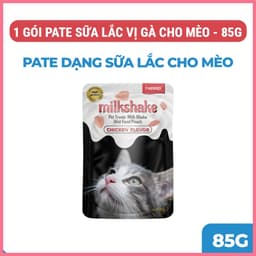 Pate mèo FAENBEI milkshake sữa lắc vị gà gói 85g | Pate chất mềm mịn như kem, dễ ăn hỗ trợ tiêu hóa 9