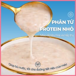 Pate sữa dê cho mèo FAENBEI gói 85g - Với 3 vị thơm ngon từ thịt gà và cá, dễ ăn và tiêu hóa 5