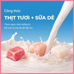 Pate sữa dê cho mèo FAENBEI gói 85g - Với 3 vị thơm ngon từ thịt gà và cá, dễ ăn và tiêu hóa 3