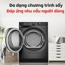Máy Sấy Quần Áo Electrolux EDH903R7SC 9kg UltimateCare 700 Bơm Nhiệt Inverter 3DSense Chính Hãng 6