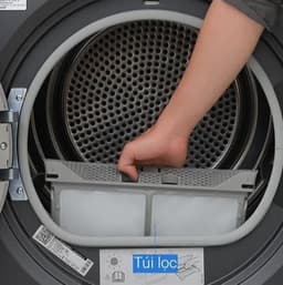 Máy Sấy Quần Áo Electrolux EDH903R7SC 9kg UltimateCare 700 Bơm Nhiệt Inverter 3DSense Chính Hãng 7