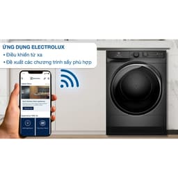 Máy Sấy Quần Áo Electrolux EDH902R9SC UltimateCare 900 9kg Bơm Nhiệt Inverter Sấy Hơi Nước Chính Hãng 5