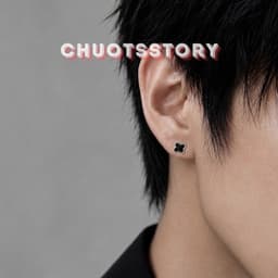 Khuyên tai nam nữ hoa 4 lá, bông tai nam thời trang unisex cá tính - KT210 - ChuotsStory 6