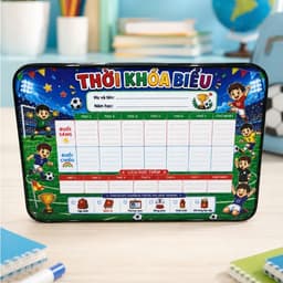 [Tặng Kèm Bút Viết] Bảng Thời Khóa Biểu Học Sinh 20x30cm Chống Nước và Tráng Gương 7