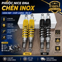 Phuộc NICE DNA 335mm Cho Wave Dream Cub Future LED – Phuộc Sau Xe Máy 4