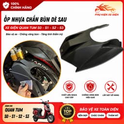 Ốp Chắn Bùn Dè Sau QuanTum S1 S2 S3 – Nhựa Bảo Vệ Dè Sau Xe Điện  1