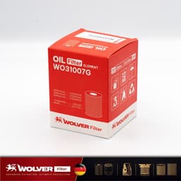 Lọc Nhớt Động Cơ Wolver Xe Mercedes C200, C300, GLC300 - WO31007G 8