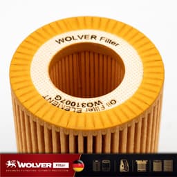 Lọc Nhớt Động Cơ Wolver Xe Mercedes C200, C300, GLC300 - WO31007G 5