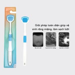 Dụng Cụ Cạo Lưỡi Vệ Sinh Chăm Sóc Răng Miệng JYoohome Bàn Chải Vệ Sinh Lưỡi Loại Bỏ Hôi Miệng 2