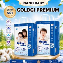 [Mẫu Mới] Bỉm Dán/Quần Goldgi+ Premium Cao Cấp Đủ Size 1