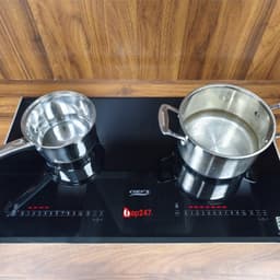 BẾP TỪ ĐÔI CHEF'S EH DIH389 PRO 2 VÙNG NẤU INVERTER 3600W MẶT KÍNH SCHOTT CERAN CHUẨN ĐỨC MÂM TỪ E.G.O BOOSTER 3000W 3
