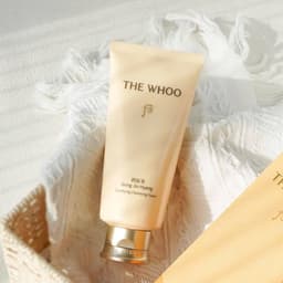 Sữa Rửa Mặt THE WHOO Gongjinhyang Clarifying Cleansing Foam 180ml – Làm Sạch Sâu, Bọt Mịn Dưỡng Ẩm 2