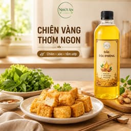 Dầu Đậu Phộng Nguyên Chất Nhứt An, Dầu Phộng Thực Vật Dùng Chiên Xào, Kho, Tẩm Ướp - Nhứt An 2