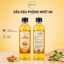 Dầu Đậu Phộng Nguyên Chất Nhứt An, Dầu Phộng Thực Vật Dùng Chiên Xào, Kho, Tẩm Ướp - Nhứt An 4