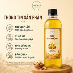 Dầu Đậu Phộng Nguyên Chất Nhứt An, Dầu Phộng Thực Vật Dùng Chiên Xào, Kho, Tẩm Ướp - Nhứt An 7