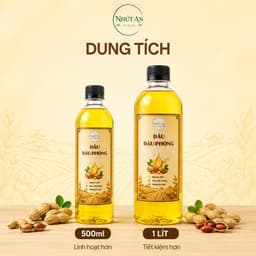 Dầu Đậu Phộng Nguyên Chất Nhứt An, Dầu Phộng Thực Vật Dùng Chiên Xào, Kho, Tẩm Ướp - Nhứt An 3