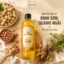 Dầu Đậu Phộng Nguyên Chất Nhứt An, Dầu Phộng Thực Vật Dùng Chiên Xào, Kho, Tẩm Ướp - Nhứt An 9