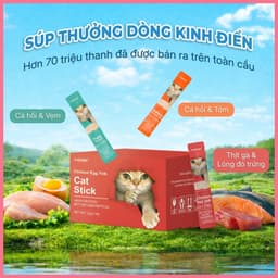 |Hộp 30 thanh| Súp thưởng cho mèo FAENBEI 15g | Hàm lượng dinh dưỡng cao, chống oxyhóa, taurine 2