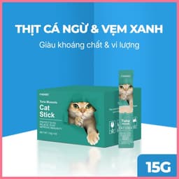 |Hộp 30 thanh| Súp thưởng cho mèo FAENBEI 15g | Hàm lượng dinh dưỡng cao, chống oxyhóa, taurine 9