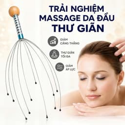 Cây massage đầu bạch tuộc giúp thư giãn 2