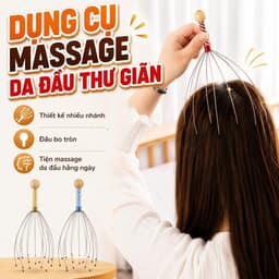 Cây massage đầu bạch tuộc giúp thư giãn 1