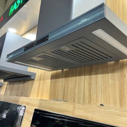 MÁY HÚT MÙI BLANC BA350TUG 70CM CHỮ T GẮN TƯỜNG INOX KÍNH ĐỘNG CƠ AC 200W CÔNG SUẤT HÚT 1400M³/H BOOSTER 1800M³/H 3