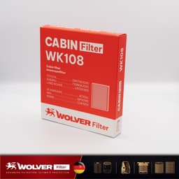 Lọc Gió Điều Hòa Wolver Cho Toyota Innova, Fortuner, Camry, Vios, Corolla, Altis, Prado, Sienna, RAV-4 - WK108 2
