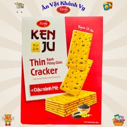Bánh Quy Richy Kenju Vị Đậu Nành Mè - Vị Trà Sữa Hộp 288g- HÀNG CHÍNH HÃNG 2