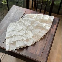 Chân váy ren bèo 4 tầng dáng ngắn siêu xinh có quần bảo hộ 3