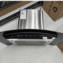 MÁY HÚT MÙI BLANC BA870AT 70CM KÍNH CONG TOA KÍNH ĐỘNG CƠ 180W CÔNG SUẤT HÚT 1300M³/H ĐIỀU KHIỂN CẢM ỨNG VẪY TAY 5