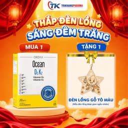 Vitamin D3K2 Ocean Dạng Xịt Bổ Sung Vitamin D3, Vitamin K2 20ml Tăng Cường Hấp Thu Canxi Và Dưỡng Chất 3