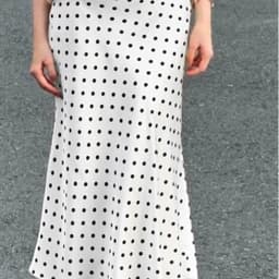 Chân váy lụa Loire Skirt lưng thun đuôi cá dáng lửng 7