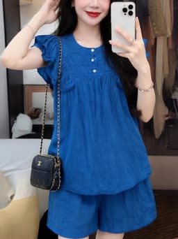 Set Đũi tơ cánh tiên Size 45-95kg Chất liệu Tơ cánh tiên Form rộng thoải mái 2