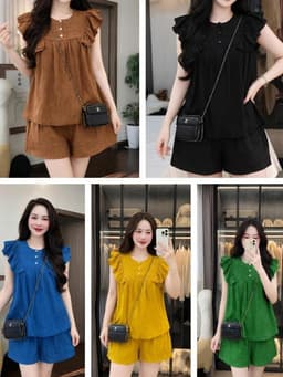Set Đũi tơ cánh tiên Size 45-95kg Chất liệu Tơ cánh tiên Form rộng thoải mái 6
