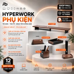 Bộ Phụ Kiện HyperWork Premium Collection Chính Hãng – Combo Desk Setup Cao Cấp, Hiện Đại 1