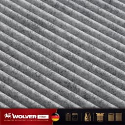Lọc Máy Lạnh Than Hoạt Tính Wolver Cho Triton / Pajero Sport , Colorado / TrailBlazer, MU-X / D-Max, Navara - WK201C 2