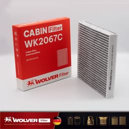 Lọc Máy Lạnh Than Hoạt Tính Wolver Chuẩn Form VinFast VF7, VF6 - WK2067C 1