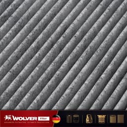 Lọc Máy Lạnh Than Hoạt Tính Wolver Chuẩn Form VinFast VF7, VF6 - WK2067C 2