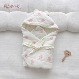 [15/10 TẶNG YẾM] Chăn Ủ Xô Muslin Hoạ Tiết Cổ Tích, Chăn Ủ Xô Trần Bông Hạt Đậu Cao Cấp Dày Dặn Và Ấm Áp Cho Bé 7
